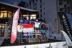 Clémence Besançon championne de France et Fanny Rossi vice championne de France de Ski FSGT 2020 catégorie jeune