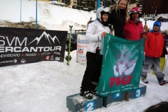 Cécile Gauci et Sonia Besançon catégorie Ski Inox dame