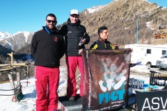 Stéphane Gauci 1er scratch homme Snowboard