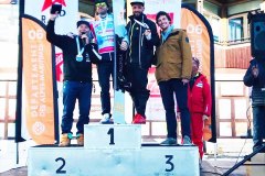 3ème au Championnat de France Snowboard 2019  slalom parallèle (FFS)