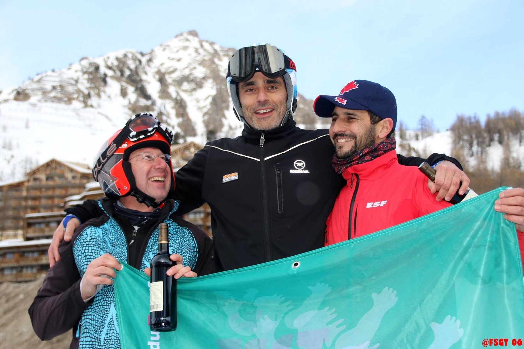 Emmanuel Baud et Laurent Mussa  catégorie Ski Inox homme