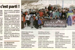 Article Nice Matin  grand prix ASV Mercantour 2018