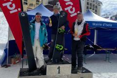 Vainqueur de la Orpi Cup 2024 en snowboard à Isola 2000 (06)